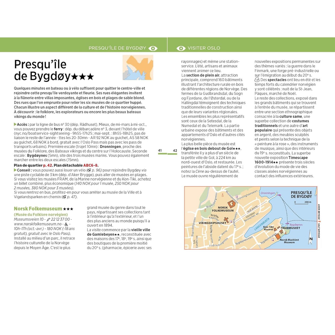 Guide Vert Week & Go- Oslo - Édition 2024 | Michelin guide petit format Michelin 