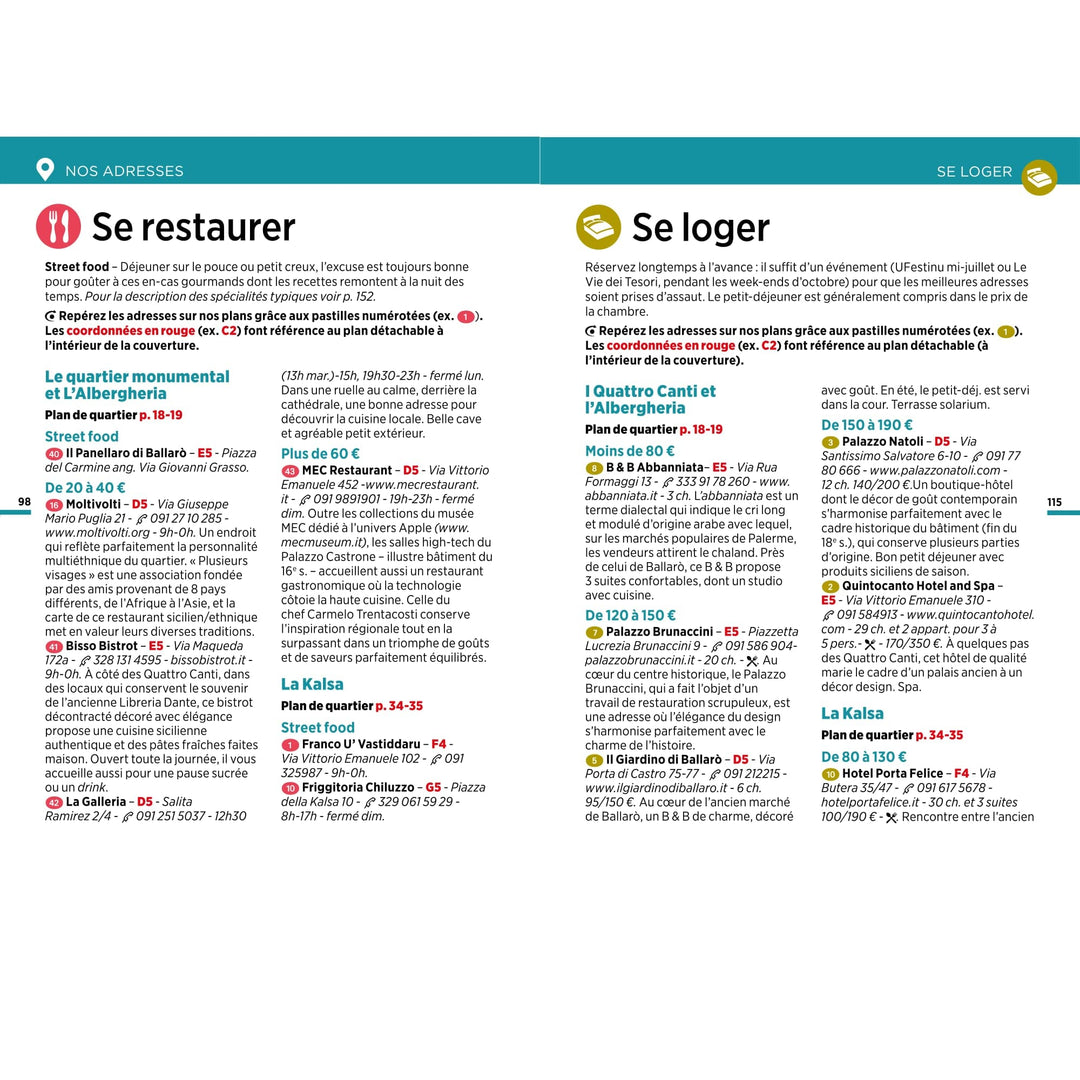 Guide Vert Week & GO - Palerme & Sicile Nord-ouest - Édition 2023 | Michelin guide petit format Michelin 