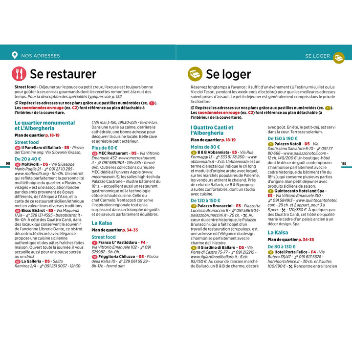 Guide Vert Week & GO - Palerme & Sicile Nord-ouest - Édition 2023 | Michelin guide petit format Michelin 