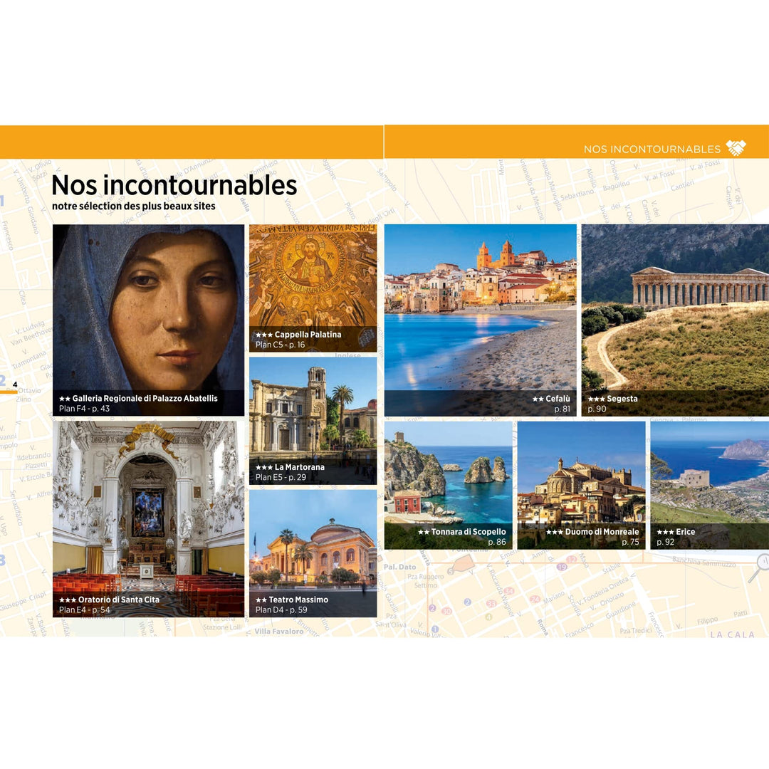 Guide Vert Week & GO - Palerme & Sicile Nord-ouest - Édition 2023 | Michelin guide petit format Michelin 