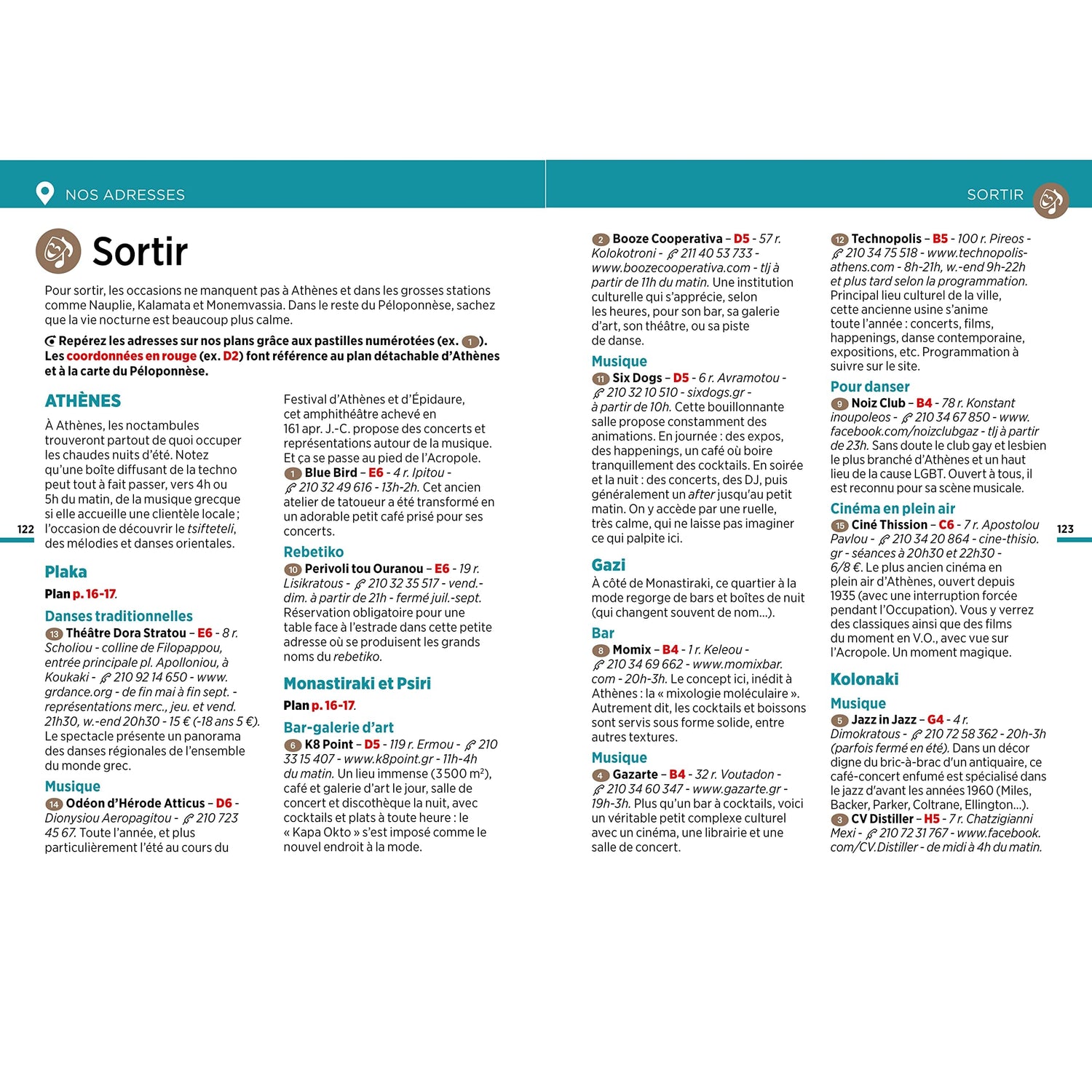 Guide Vert Week & GO - Péloponnèse & Athènes - Édition 2023 | Michelin guide de voyage Michelin