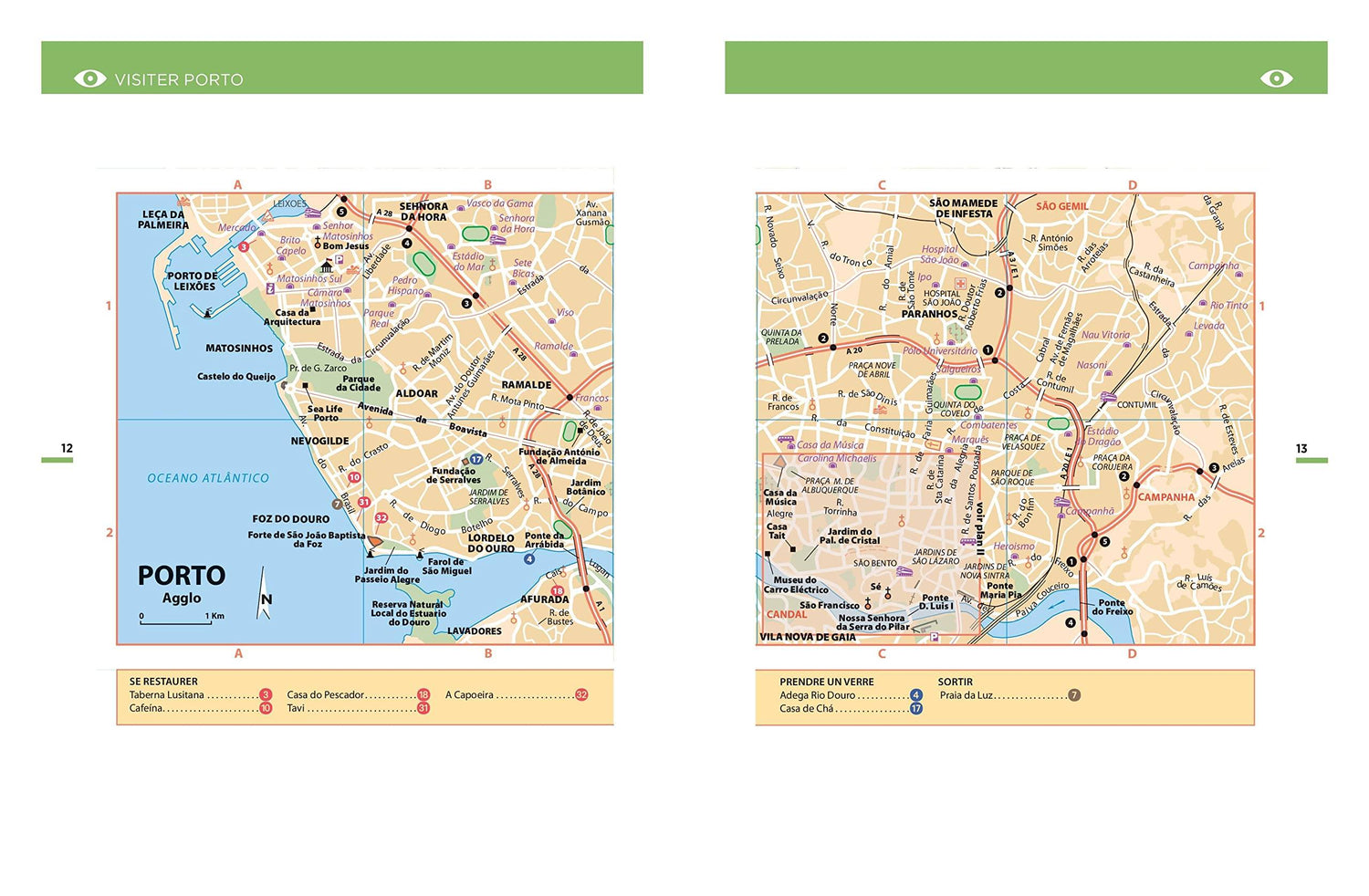 Guide Vert Week & GO - Porto - Édition 2024| Michelin guide de voyage Michelin