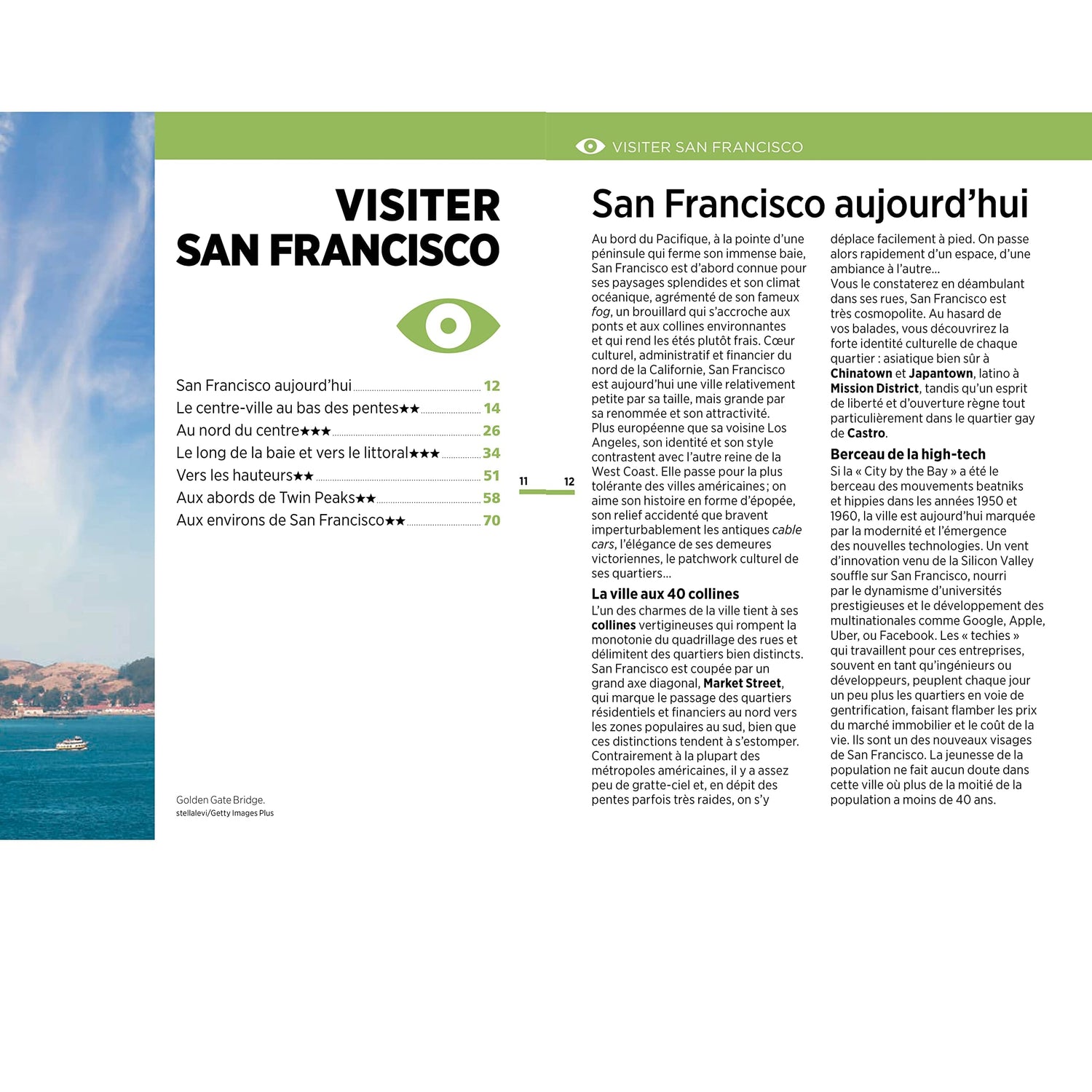 Guide Vert compact - San Francisco + plan - Édition 2024 | Michelin guide de voyage Michelin