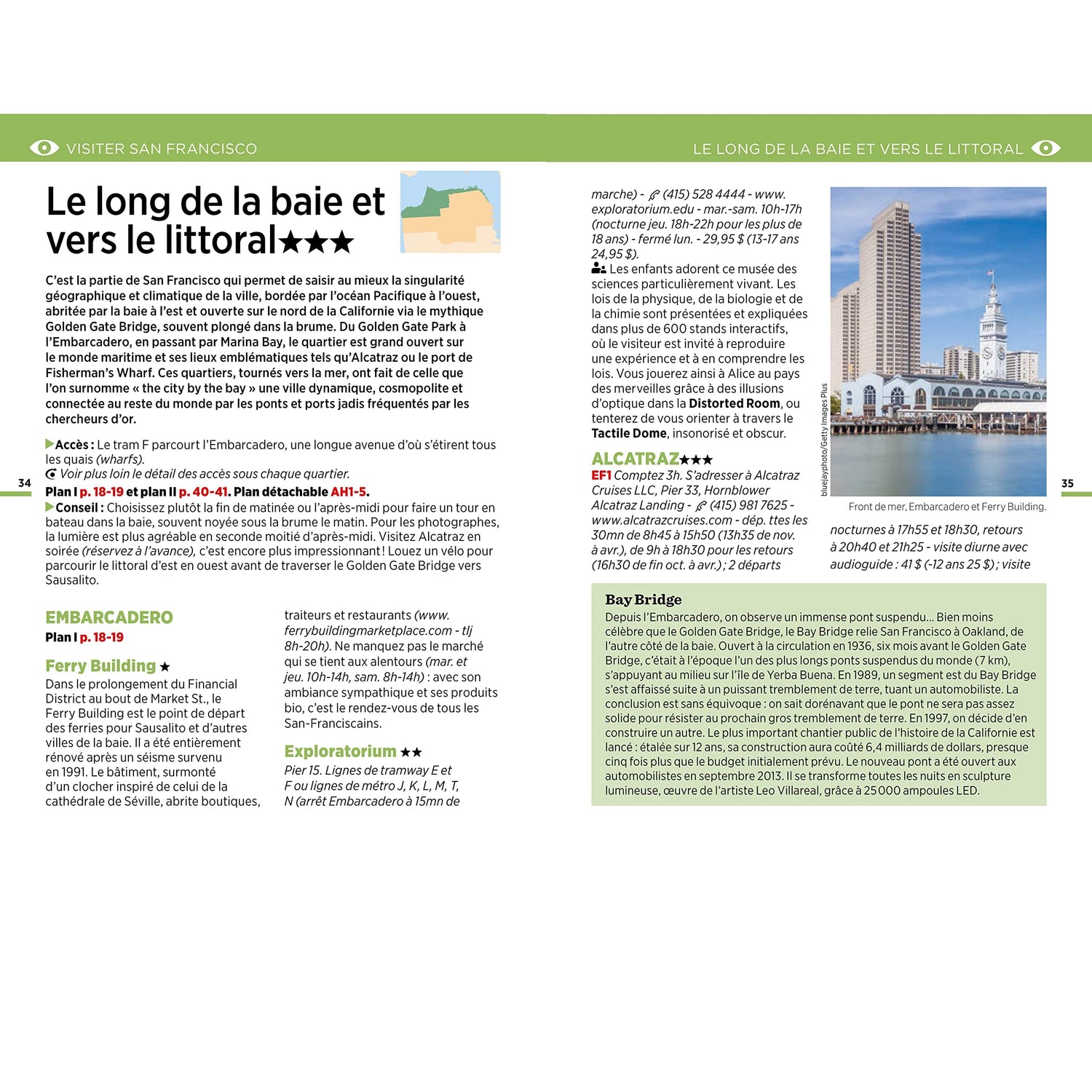Guide Vert compact - San Francisco + plan - Édition 2024 | Michelin guide de voyage Michelin
