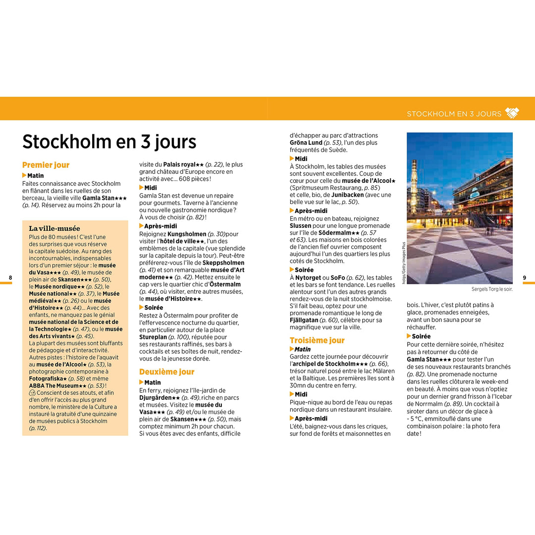 Guide Vert Week & GO - Stockholm - Édition 2023 | Michelin guide petit format Michelin 