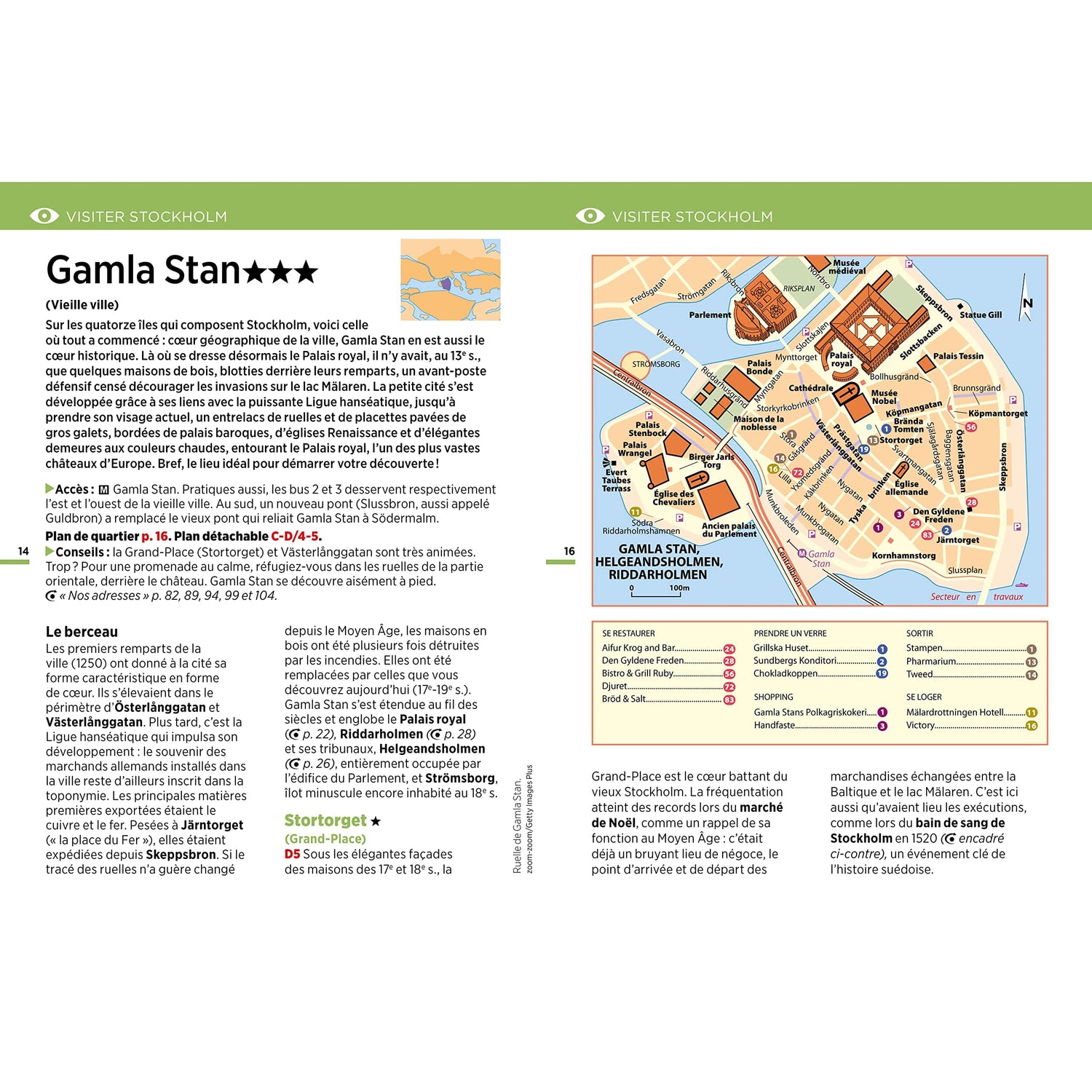 Guide Vert compact - Stockholm - Édition 2025 | Michelin guide de voyage Michelin