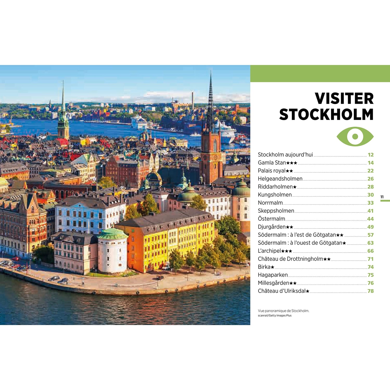 Guide Vert compact - Stockholm - Édition 2025 | Michelin guide de voyage Michelin