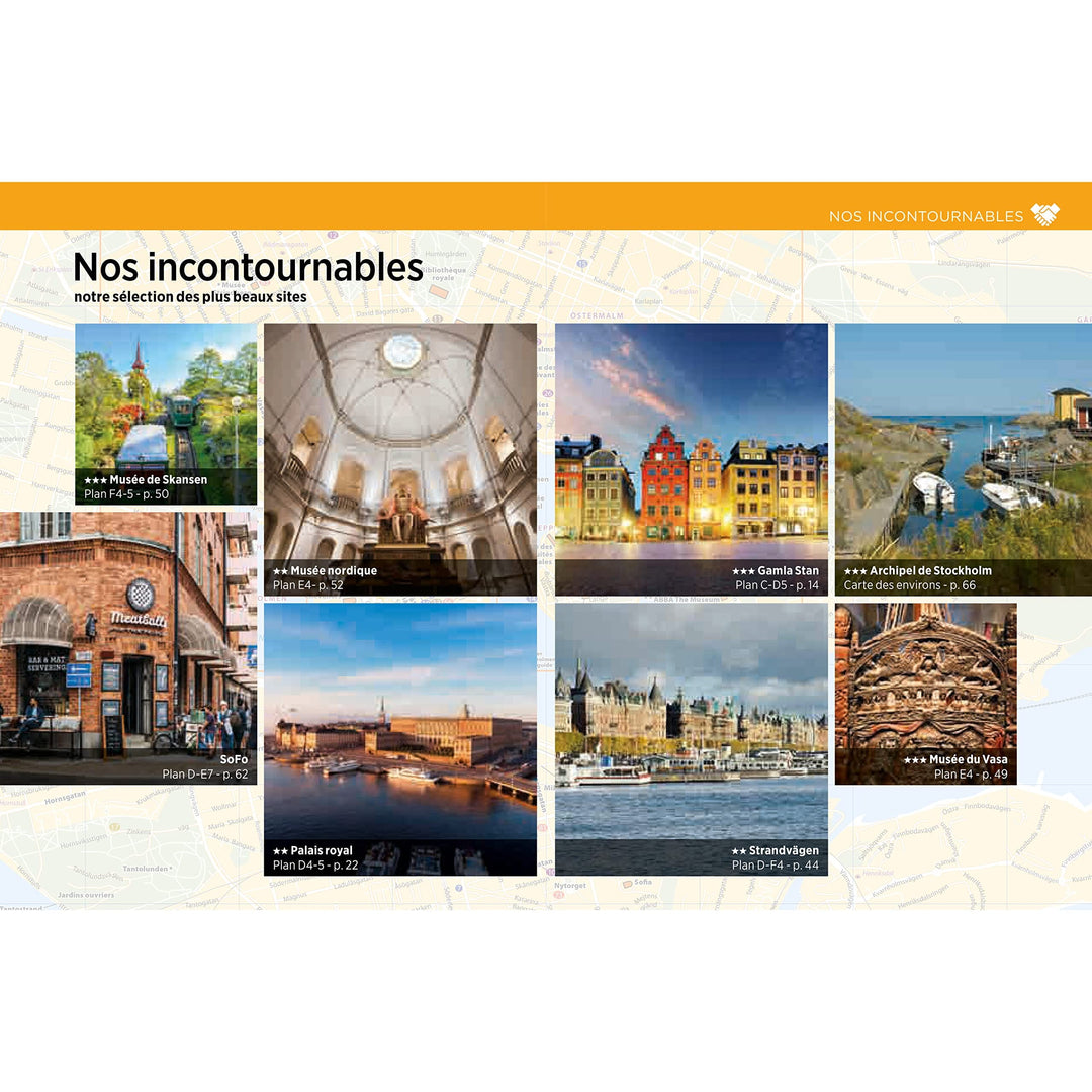 Guide Vert Week & GO - Stockholm - Édition 2023 | Michelin guide petit format Michelin 