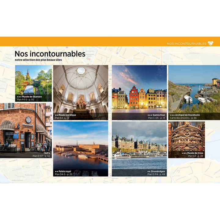 Guide Vert Week & GO - Stockholm - Édition 2023 | Michelin guide petit format Michelin 