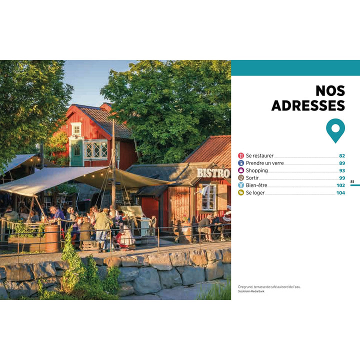 Guide Vert Week & GO - Stockholm - Édition 2023 | Michelin guide petit format Michelin 