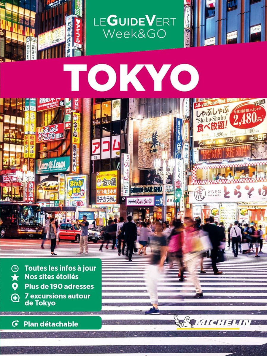 Guide Vert Week & GO - Tokyo - Édition 2023 | Michelin guide petit format Michelin 