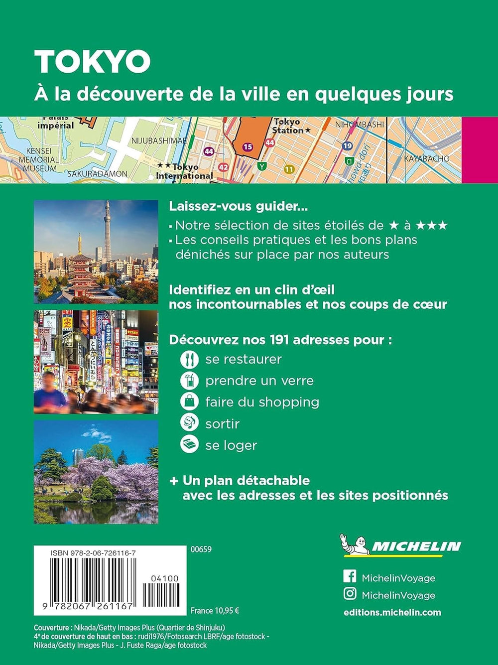 Guide Vert Week & GO - Tokyo - Édition 2023 | Michelin guide petit format Michelin 