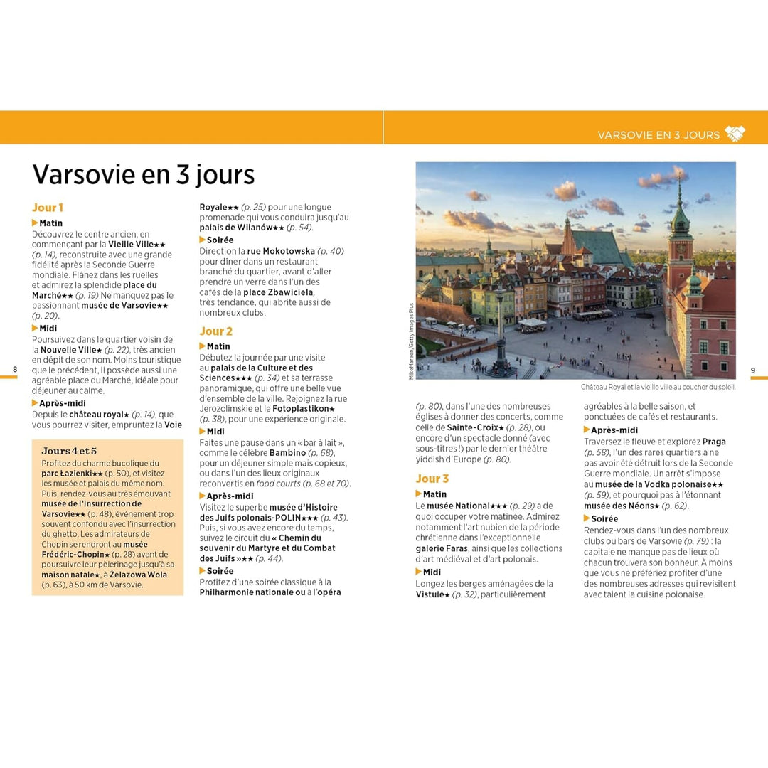 Guide Vert Week & Go - Varsovie | Michelin guide petit format Michelin 