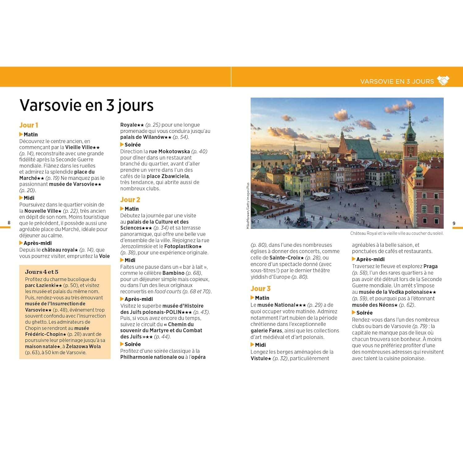 Guide Vert Week & Go - Varsovie | Michelin guide de voyage Michelin