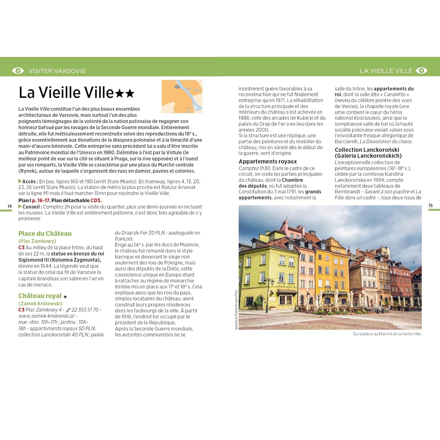 Guide Vert Week & Go - Varsovie | Michelin guide de voyage Michelin
