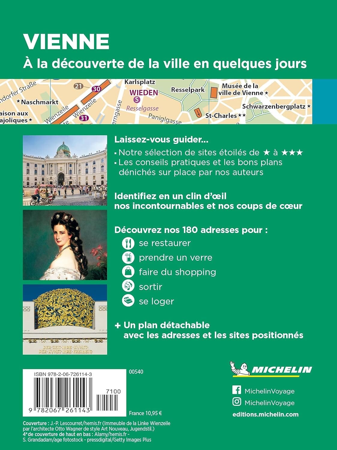 Guide Vert Week & GO - Vienne - Édition 2023 | Michelin guide de voyage Michelin
