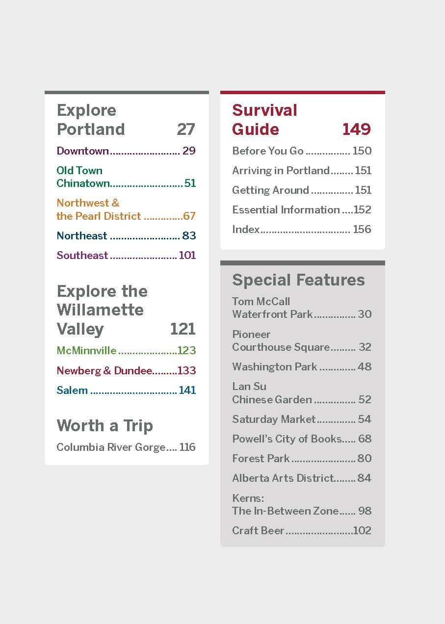 Guide de voyage de poche (en anglais) - Portland & the Willamette Valley | Lonely Planet guide de voyage Lonely Planet EN