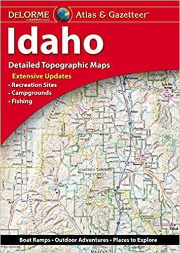 Idaho Atlas & Gazetteer | DeLorme atlas DeLorme