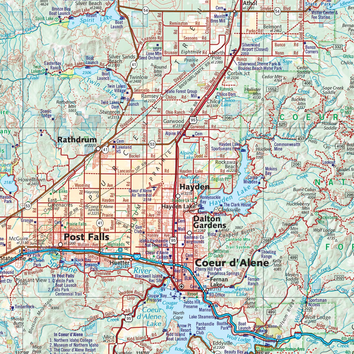 Idaho Road and Recreation Atlas | Benchmark Maps atlas Benchmark Maps 