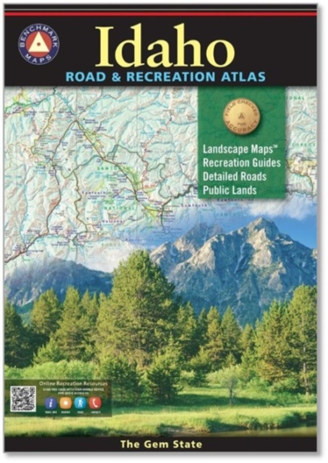 Idaho Road and Recreation Atlas | Benchmark Maps atlas Benchmark Maps