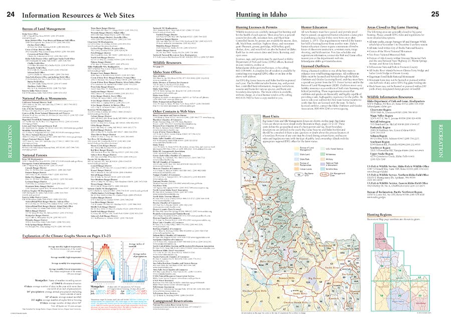 Idaho Road and Recreation Atlas | Benchmark Maps atlas Benchmark Maps 