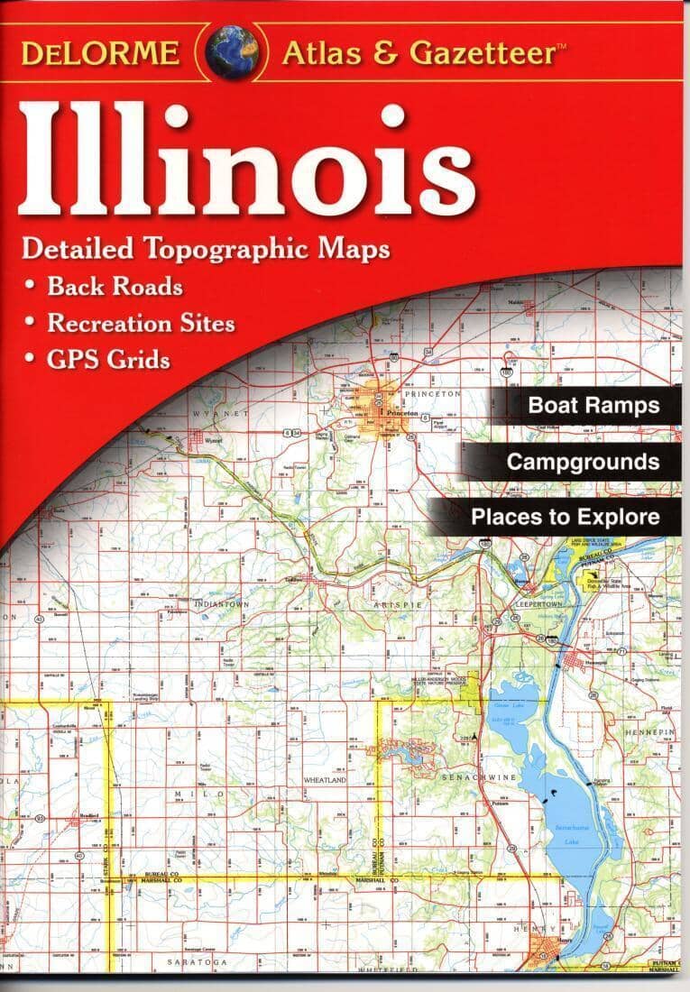 Illinois Atlas & Gazetteer | DeLorme atlas DeLorme