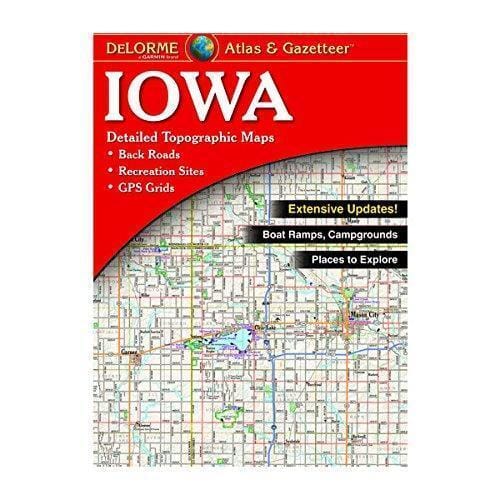 Iowa Atlas & Gazetteer | DeLorme atlas DeLorme