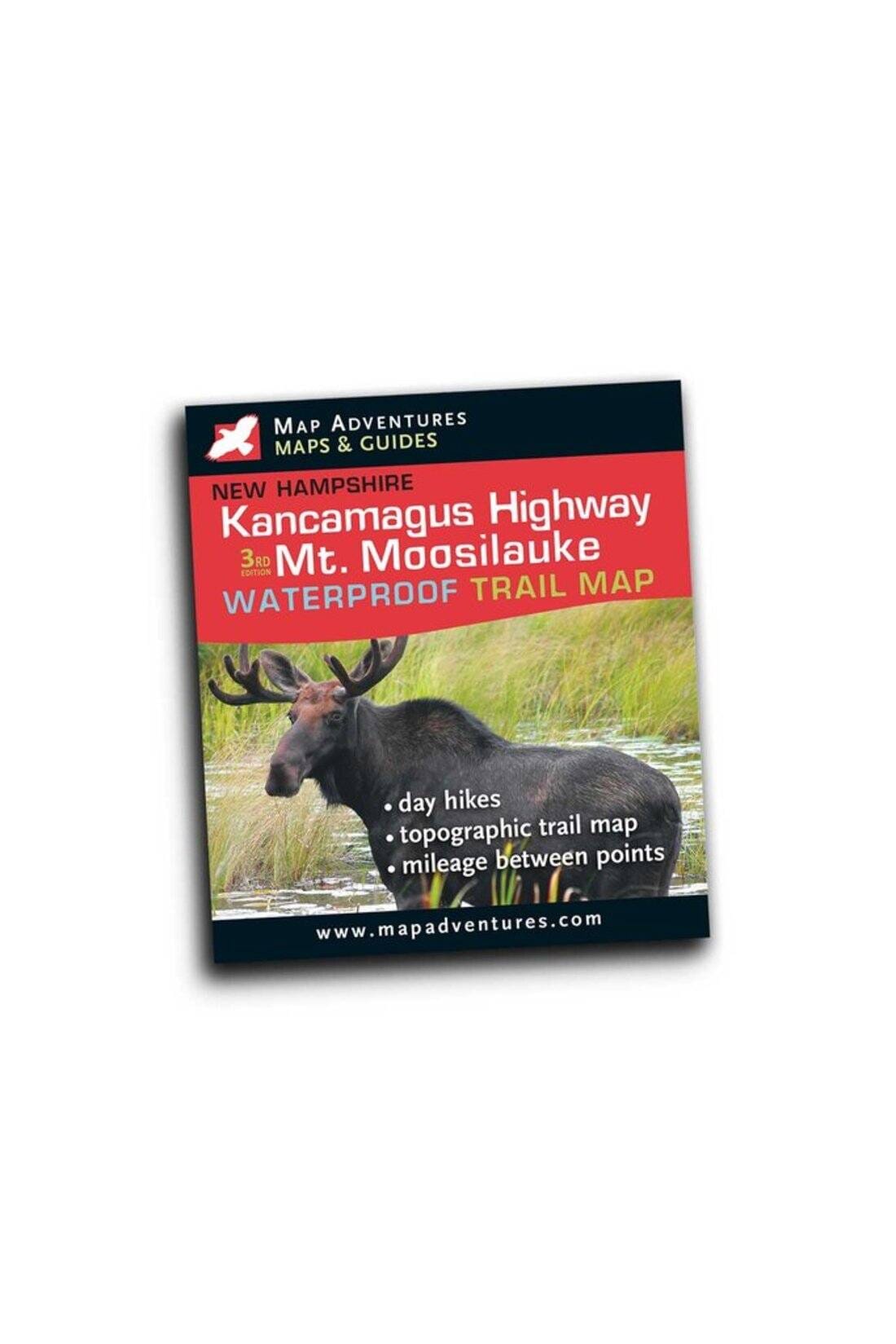 Kancamagus Highway & Mt. Moosilauke - Randonnée et cyclisme | Map Adventures carte de randonnée Map Adventures