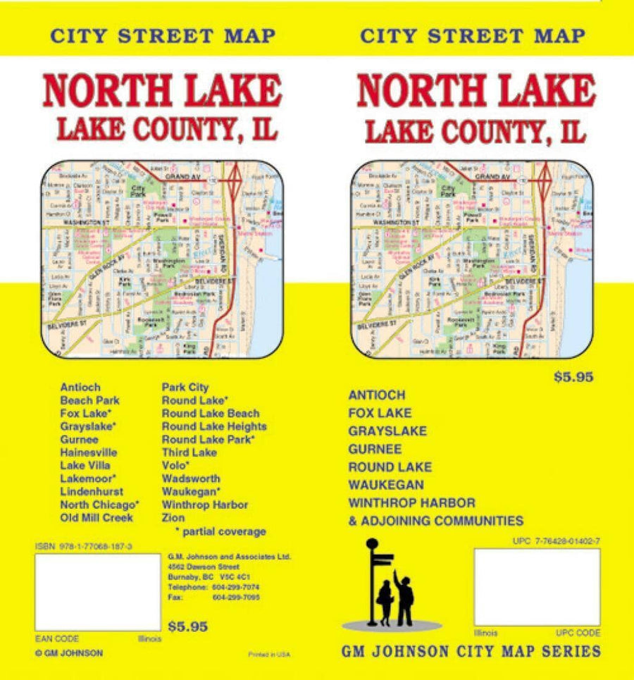 Lake County - North - Illinois | GM Johnson Road Map 