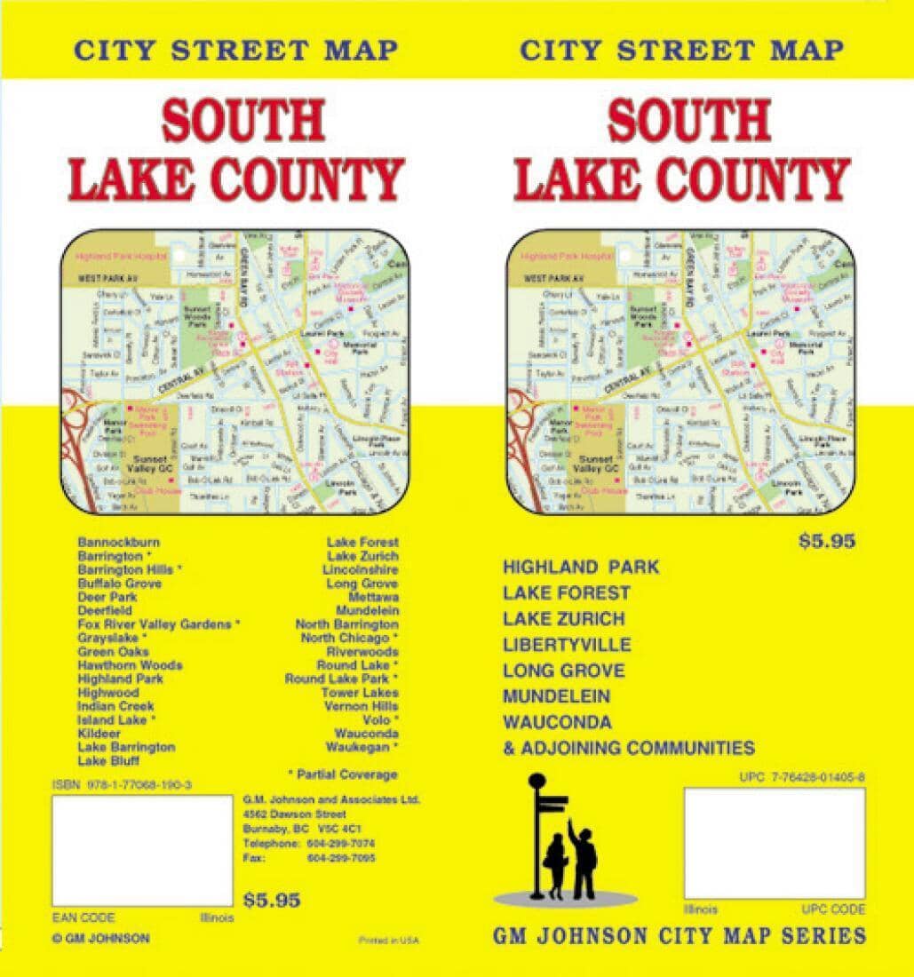 Lake County - Sud - Illinois | GM Johnson plan de ville GM Johnson Default Title