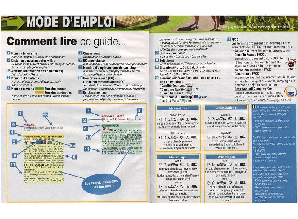 Le guide officiel Camping-Caravaning - France 2021 guide pratique Interforum 
