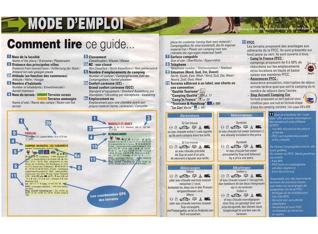 Le guide officiel Camping-Caravaning - France 2024 guide pratique Interforum