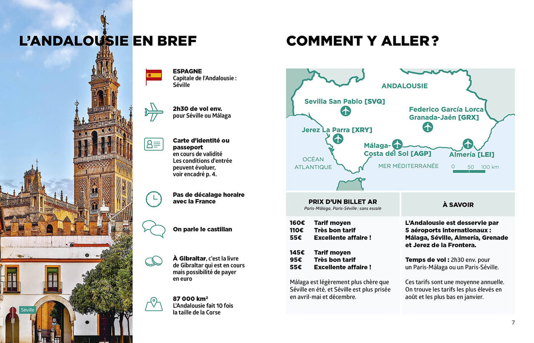 Le guide Simplissime - Andalousie - Édition 2022 | Hachette guide de voyage Hachette 