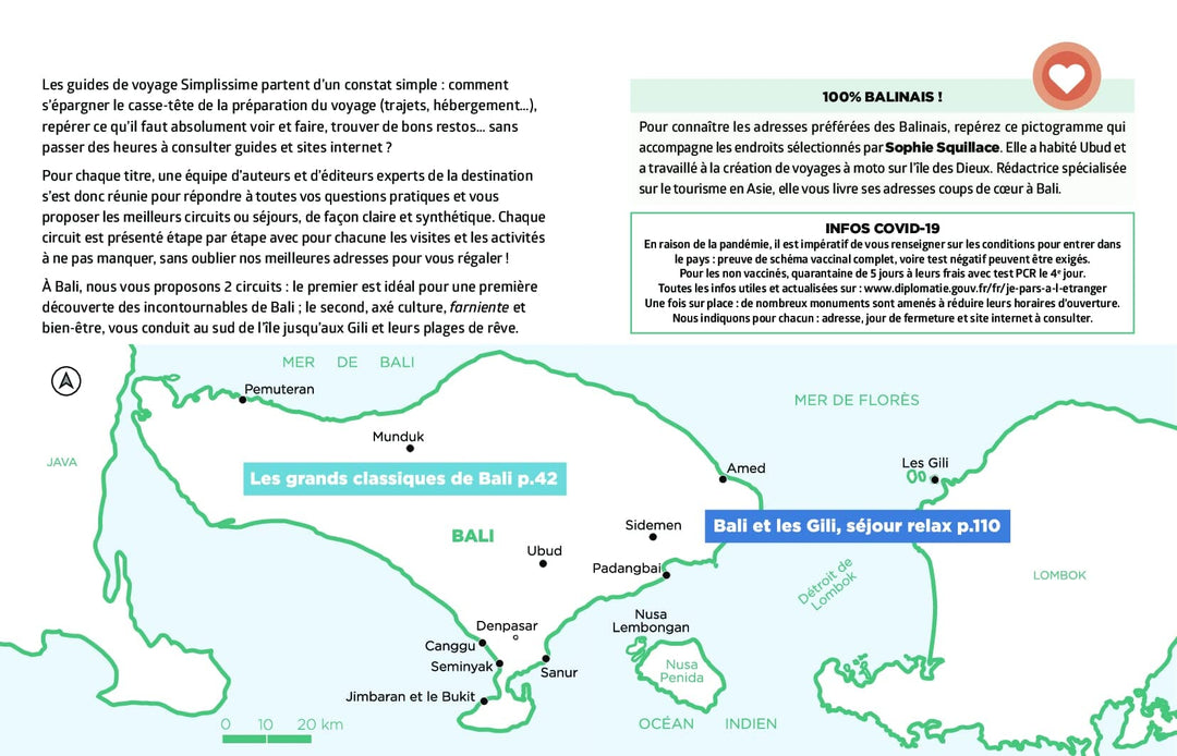 Le guide Simplissime - Bali - Édition 2023 | Hachette guide petit format Hachette 