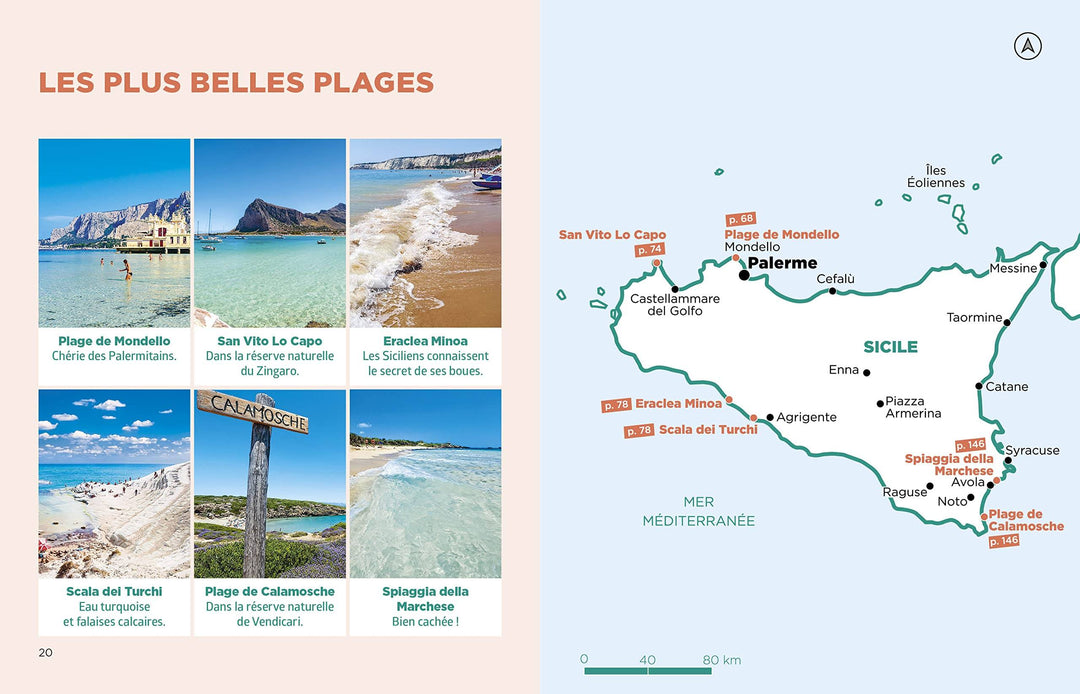 Le guide Simplissime - Sicile - Édition 2022 | Hachette guide de voyage Hachette 