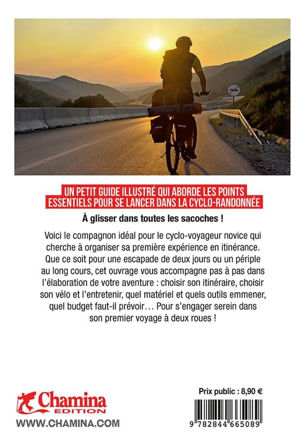 Le petit guide pratique du voyageur à vélo | Chamina guide petit format Chamina 