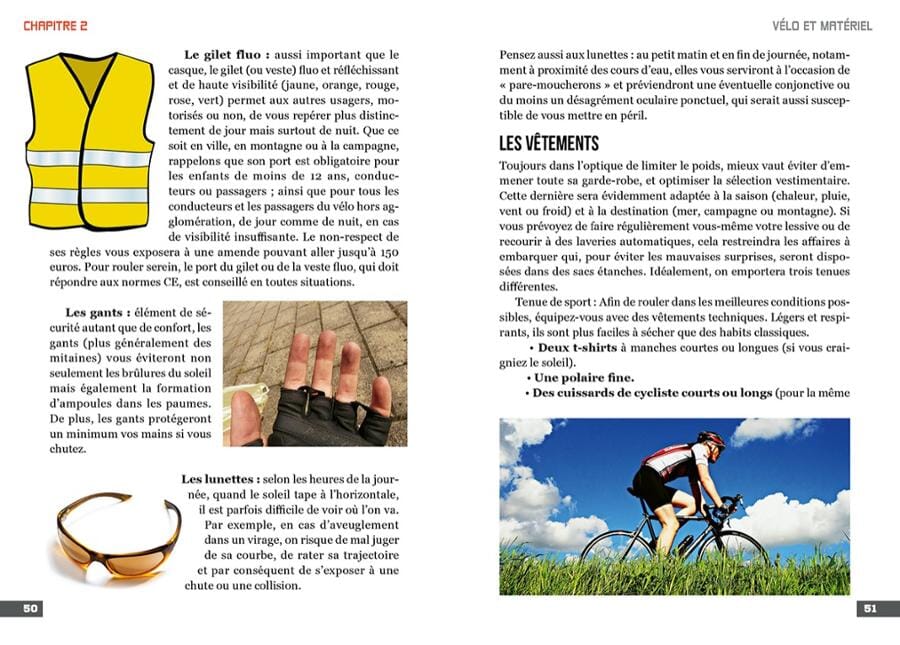 Le petit guide pratique du voyageur à vélo | Chamina guide pratique Chamina