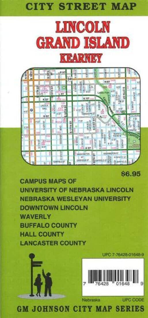 Lincoln - Grand Island - + Kearney - NE | GM Johnson Road Map 