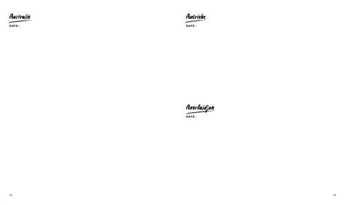 Livre d'aventures | Aventura carnet de voyage Aventura