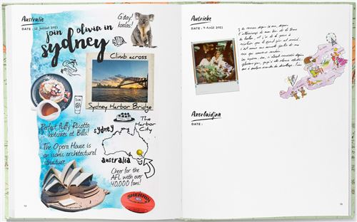 Livre d'aventures accessoire de voyage Aventura 
