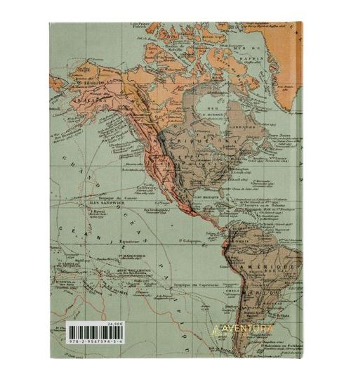 Livre d'aventures accessoire de voyage Aventura 