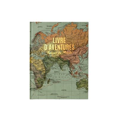 Livre d'aventures accessoire de voyage Aventura 