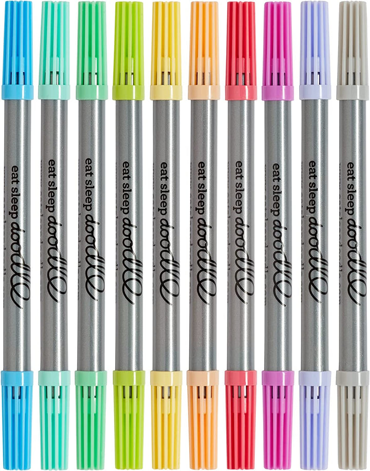 Lot de 10 feutres lavables couleur pastel | Eat Sleep Doodle accessoire Eat Sleep Doodle 