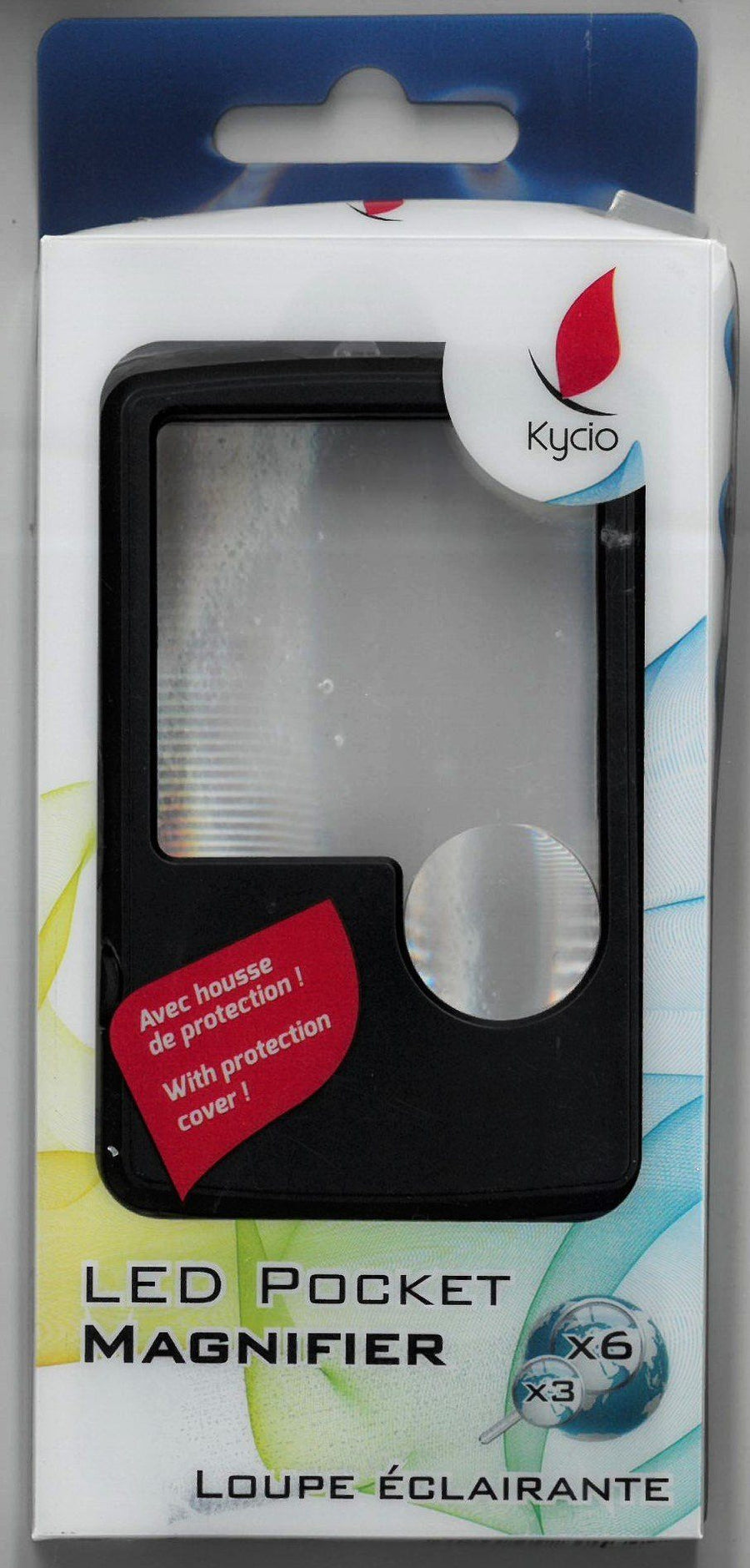 Loupe éclairante de poche x3 et x6 | Kycio accessoire de voyage Kycio 