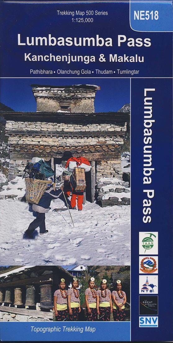 Lumbasumba Pass : Kanchenjunga & Makalu | Himalayan MapHouse Road Map 