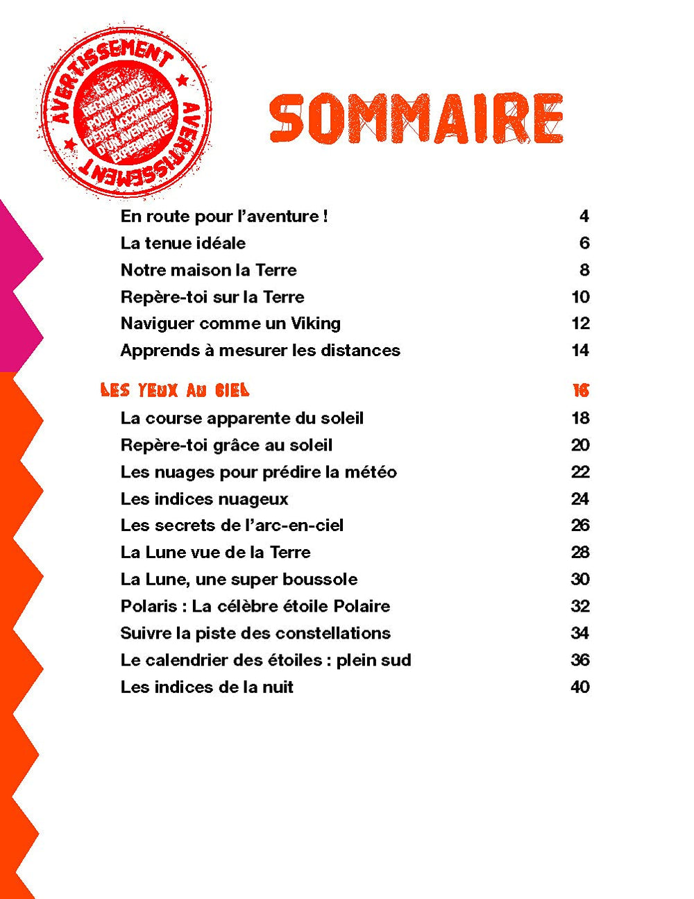 Manuel de l'apprenti aventurier (enfants 8-12 ans) - Décodons les signes de la nature guide pratique Outdoor 