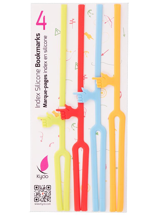 Marque-pages en silicone | Kycio accessoire de voyage Kycio 