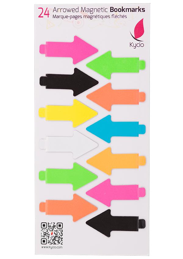Marque-pages magnétiques | Kycio accessoire de voyage Kycio Flèches 