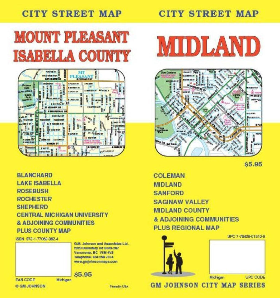 Midland - Michigan | GM Johnson Road Map 