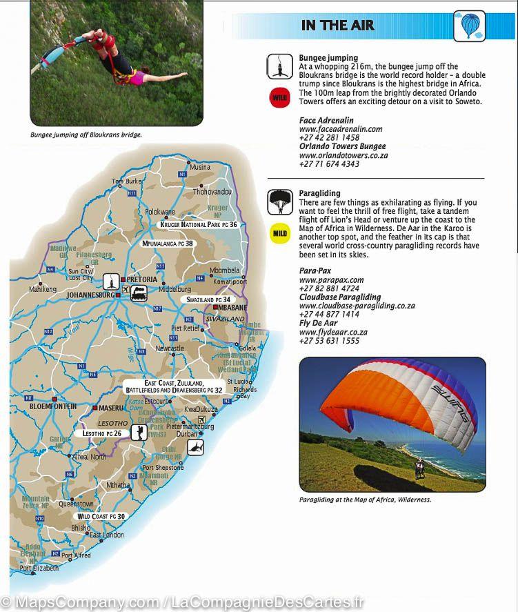 Mild to Wild : Adventures & Activities in Southern Africa (MapStudio) - en anglais | MapStudio guide pratique MapStudio